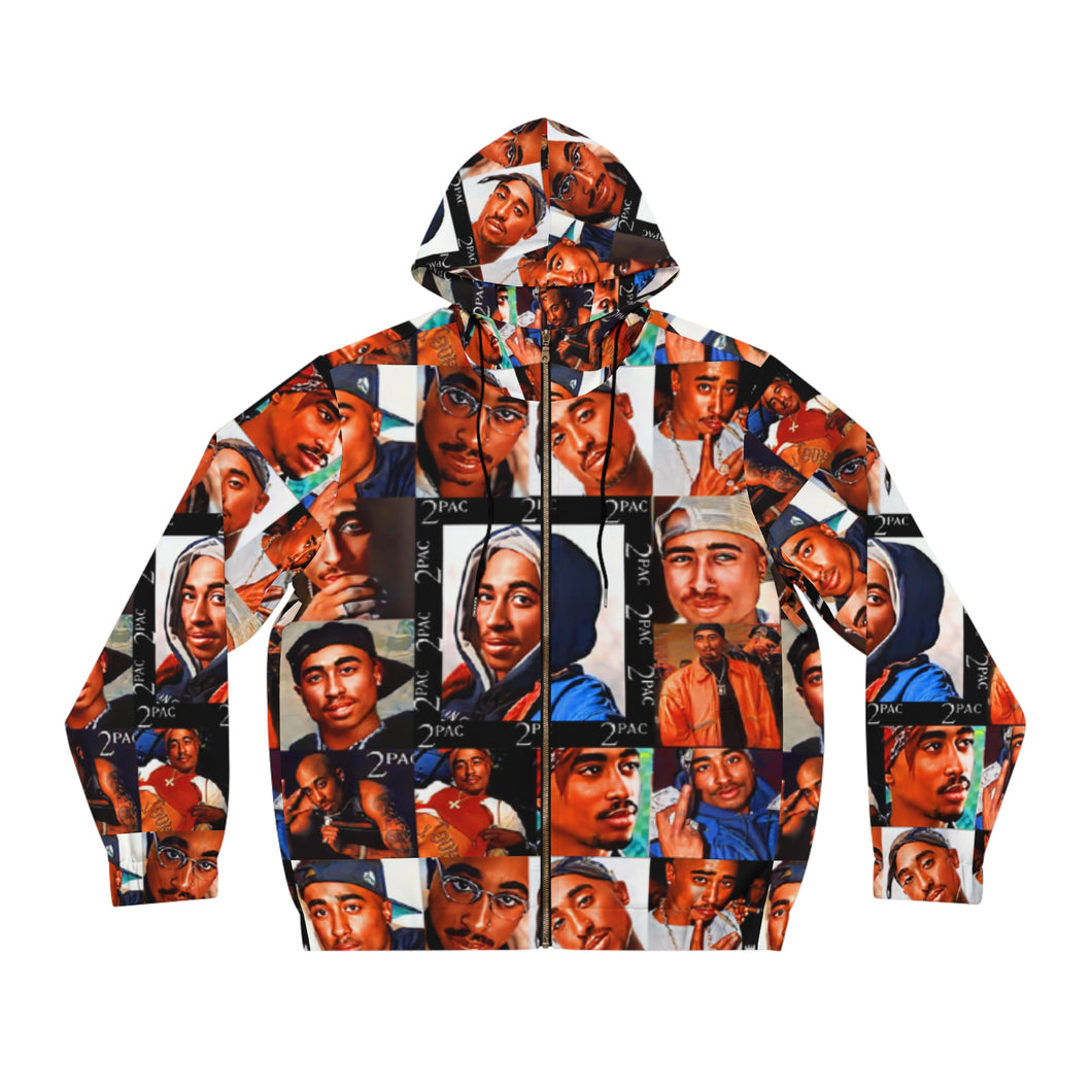 2Pac Men's Full-Zip Hoodie