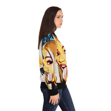 Load image into Gallery viewer, Women&#39;s Cardi B lightweight spring time Bomber Jacket
