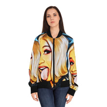 Load image into Gallery viewer, Women&#39;s Cardi B lightweight spring time Bomber Jacket
