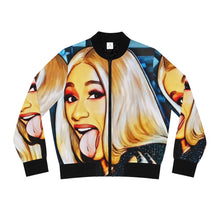 Load image into Gallery viewer, Women&#39;s Cardi B lightweight spring time Bomber Jacket
