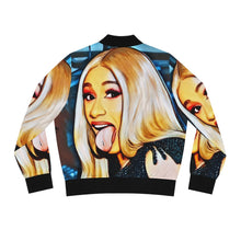 Load image into Gallery viewer, Women&#39;s Cardi B lightweight spring time Bomber Jacket
