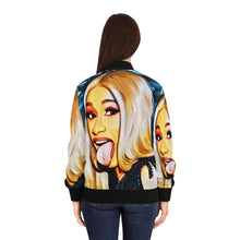 Load image into Gallery viewer, Women&#39;s Cardi B lightweight spring time Bomber Jacket
