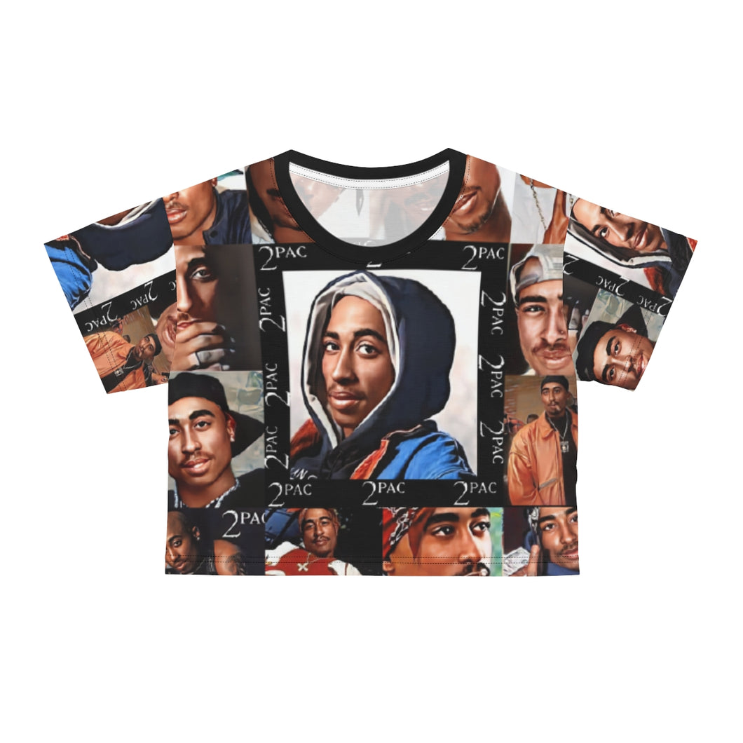 2pac Crop Tee